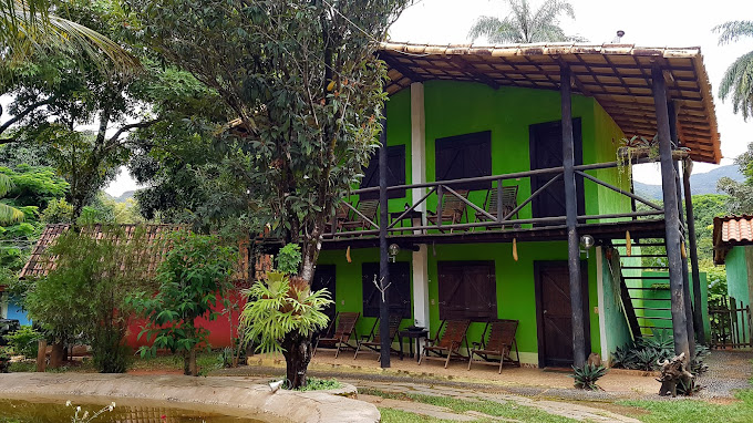 Área externa da Pousada Sítio Xodó