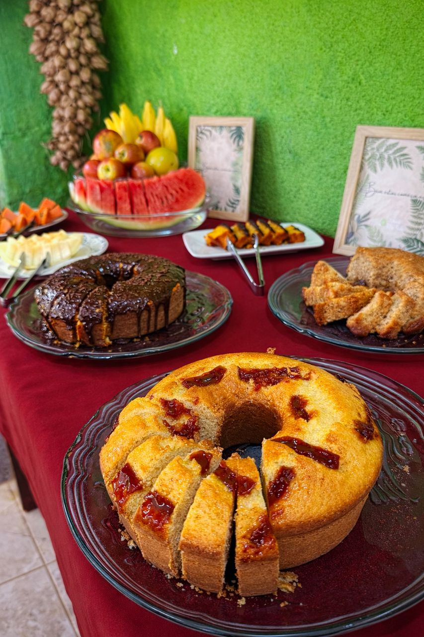 Mesa do café da manhã mineiro